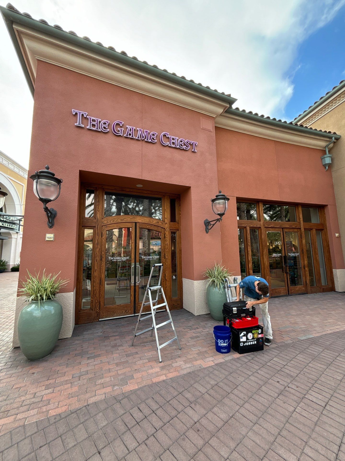 Commercial Pressure washing