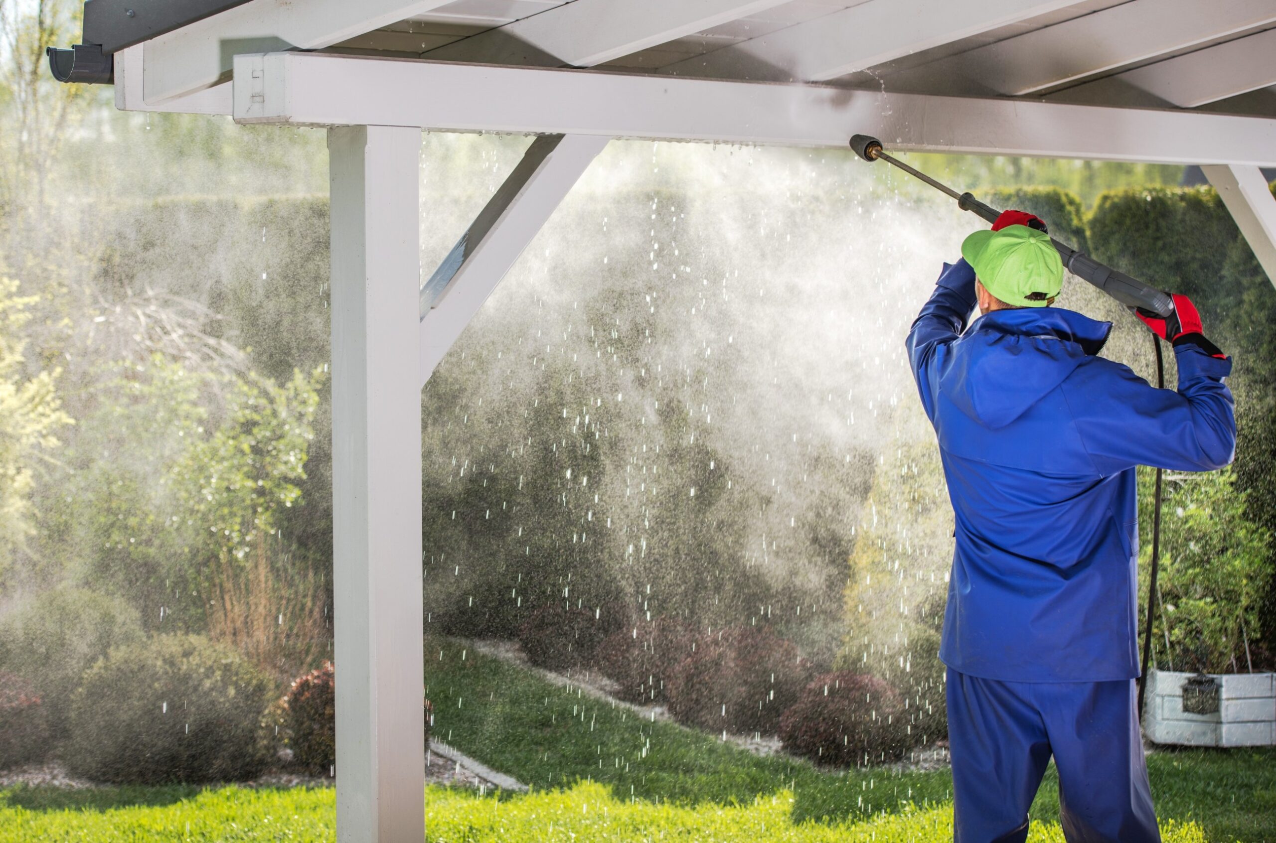 pressure washing