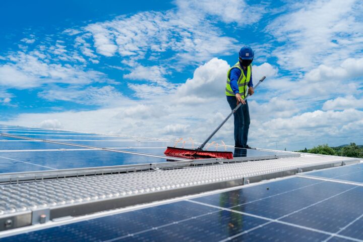 solar panel cleaning Orange County