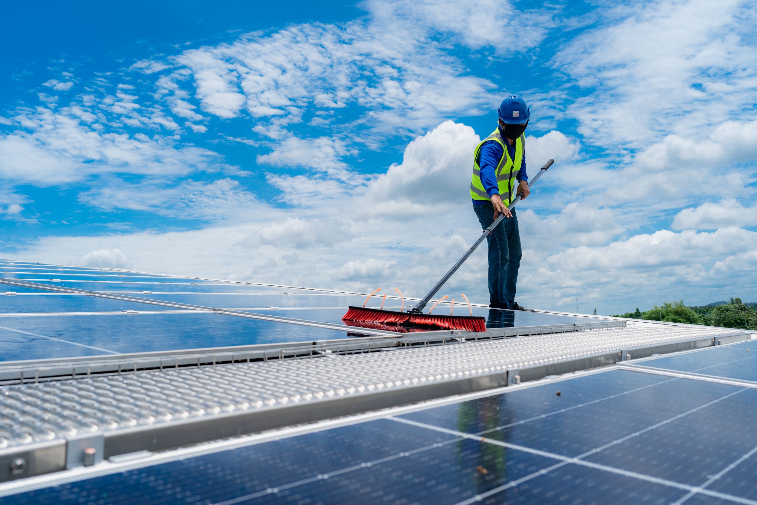 solar panel cleaning Orange County